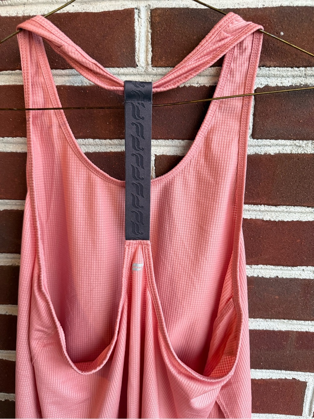 Fabletics Dusty Rose Ribbed Racerback Tank - Picture 7 of 8